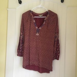 Lucky Brand Long Sleeved Blouse